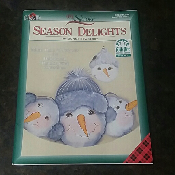 Donna Dewberry Season Delight Project Book - NEW - Picture 1 of 8